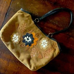 EUC Nine West Studios genuine leather/ suede purse